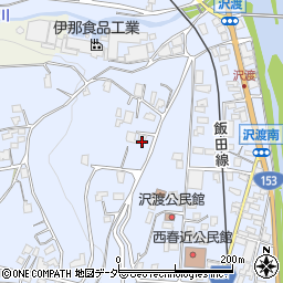 長野県伊那市西春近5042周辺の地図