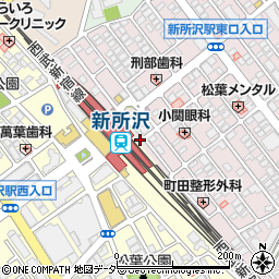 新所沢前島ビル周辺の地図