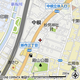 千葉県松戸市中根532周辺の地図