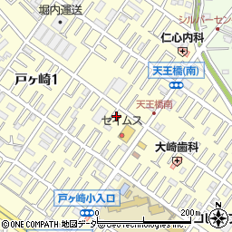 地域ケア支援センターまちかどひろば戸ヶ崎周辺の地図