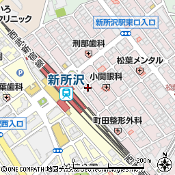 新所沢ステーションホテル周辺の地図