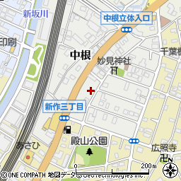 千葉県松戸市中根531周辺の地図