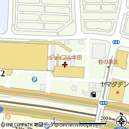 ほけんの１１０番　ジョイフル本田千葉ニュータウン店周辺の地図