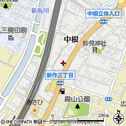 千葉県松戸市中根136周辺の地図