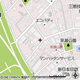 板橋運送戸田配送センター周辺の地図