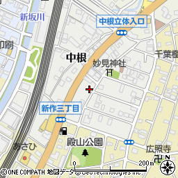 千葉県松戸市中根530周辺の地図