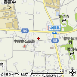 長野県伊那市東春近中殿島2365-ロ周辺の地図