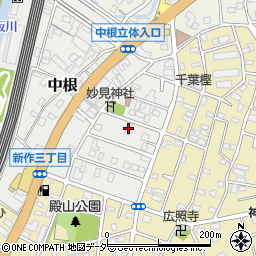 千葉県松戸市中根477周辺の地図