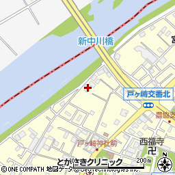 埼玉県三郷市戸ヶ崎2286周辺の地図