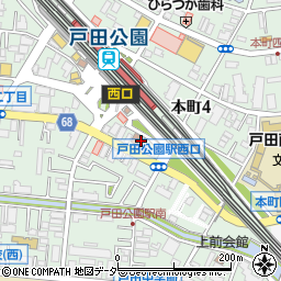 朝日生命保険相互会社　戸田公園営業所周辺の地図