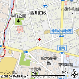 株式会社山崎鉄工所　工場周辺の地図