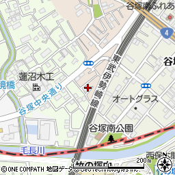 埼玉県草加市谷塚町366-3周辺の地図