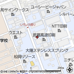 有限会社赤崎化工周辺の地図