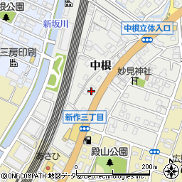 千葉県松戸市中根134周辺の地図