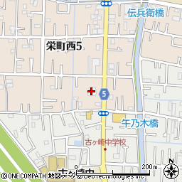 大陸書房松戸店周辺の地図