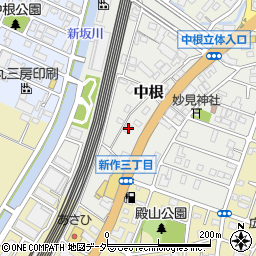 千葉県松戸市中根140周辺の地図