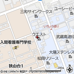 埼玉県入間市宮寺4081-3周辺の地図