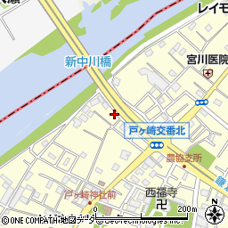 埼玉県三郷市戸ヶ崎2295周辺の地図