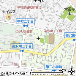 戸田市立　喜沢南保育園周辺の地図