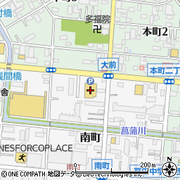 ファッションセンターしまむら戸田南店周辺の地図