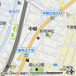 千葉県松戸市中根548周辺の地図