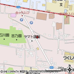 千葉県松戸市金ケ作274-58周辺の地図
