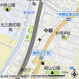 千葉県松戸市中根143周辺の地図