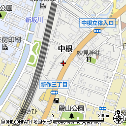 千葉県松戸市中根131周辺の地図