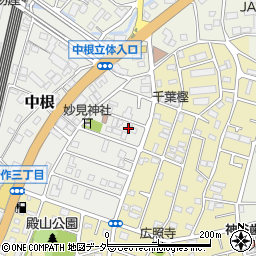 千葉県松戸市中根463周辺の地図