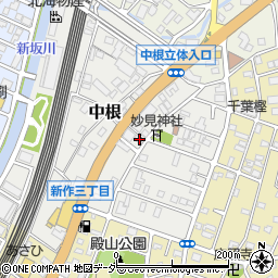 千葉県松戸市中根419周辺の地図