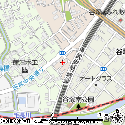 埼玉県草加市谷塚町366周辺の地図