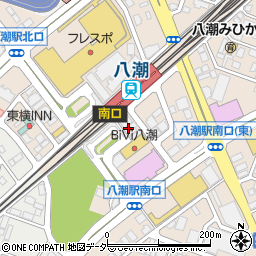 薬局くすりの福太郎八潮駅前店周辺の地図