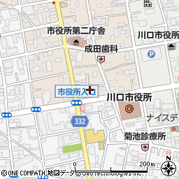 宗教法人日本基督教団川口教会周辺の地図