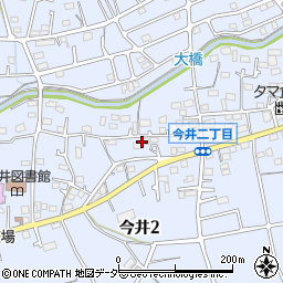 東京都青梅市今井周辺の地図