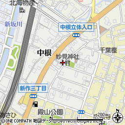 千葉県松戸市中根418周辺の地図
