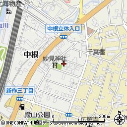 千葉県松戸市中根459周辺の地図