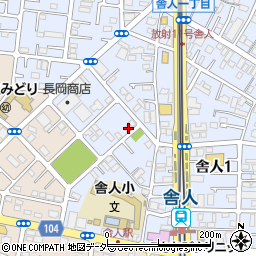 有限会社五十川商店　足立営業所周辺の地図