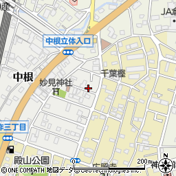 千葉県松戸市中根435周辺の地図