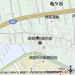 ＡＮＥＸ所沢リサイクルセンター周辺の地図