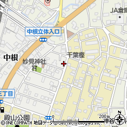 千葉県松戸市中根436周辺の地図