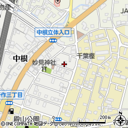 千葉県松戸市中根439周辺の地図