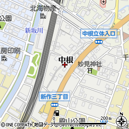 千葉県松戸市中根129周辺の地図
