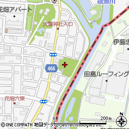 鷲宿東公園周辺の地図