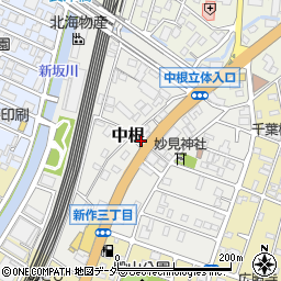 千葉県松戸市中根127周辺の地図