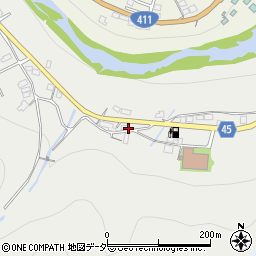 東京都西多摩郡奥多摩町丹三郎39周辺の地図