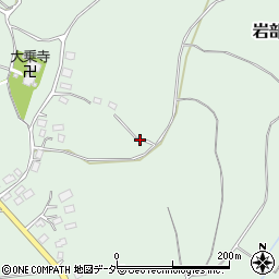 千葉県香取市岩部周辺の地図