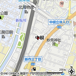 千葉県松戸市中根122周辺の地図