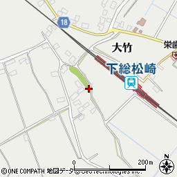 千葉県成田市大竹1885周辺の地図