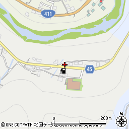 東京都西多摩郡奥多摩町丹三郎26周辺の地図