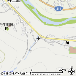 東京都西多摩郡奥多摩町丹三郎44周辺の地図